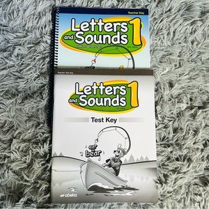 Abeka's grade 1 letter and sounds test key and teacher key